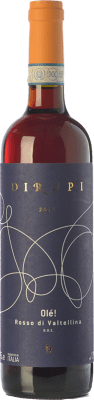 19,95 € 送料無料 | 赤ワイン Dirupi Olè D.O.C. Valtellina Rosso ロンバルディア イタリア Nebbiolo ボトル 75 cl