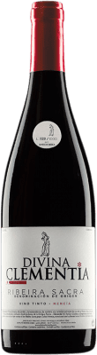 22,95 € Free Shipping | Red wine Divina Clementia Joven D.O. Ribeira Sacra Galicia Spain Mencía, Grenache Tintorera Bottle 75 cl