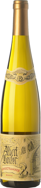 34,95 € Envío gratis | Vino blanco Albert Boxler Reserva A.O.C. Alsace Alsace Francia Gewürztraminer Botella 75 cl