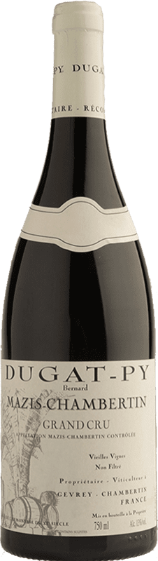 629,95 € 免费送货 | 红酒 Dugat-Py 岁 A.O.C. Mazis-Chambertin 勃艮第 法国 Pinot Black 瓶子 75 cl