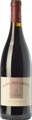 41,95 € Free Shipping | Red wine Domaine Combier Clos des Grives Rouge Crianza A.O.C. Crozes-Hermitage Rhône France Syrah Bottle 75 cl