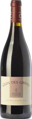 48,95 € 送料無料 | 赤ワイン Domaine Combier Clos des Grives Rouge 高齢者 A.O.C. Crozes-Hermitage ローヌ フランス Syrah ボトル 75 cl