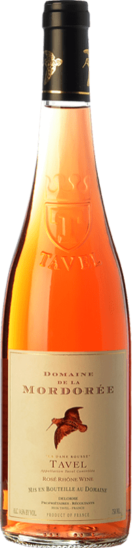 19,95 € 免费送货 | 玫瑰酒 La Mordorée A.O.C. Tavel 罗纳 法国 Syrah, Grenache, Mourvèdre 瓶子 75 cl