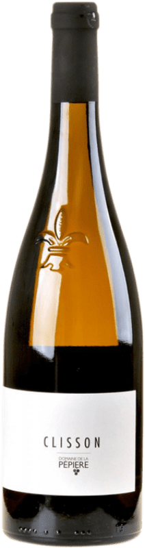19,95 € 免费送货 | 白酒 La Pépière Clisson 岁 I.G.P. Vin de Pays Loire 卢瓦尔河 法国 Muscadet 瓶子 75 cl