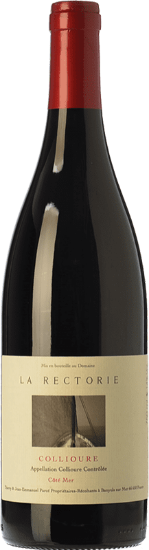 17,95 € Free Shipping | Red wine La Rectorie Côté Mer Aged A.O.C. Collioure Languedoc-Roussillon France Syrah, Grenache, Carignan Bottle 75 cl