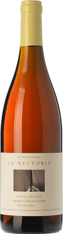 21,95 € 免费送货 | 玫瑰酒 Domaine de La Rectorie Côté Mer Rosé A.O.C. Collioure 朗格多克 - 鲁西荣 法国 Syrah, Grenache, Carignan 瓶子 75 cl