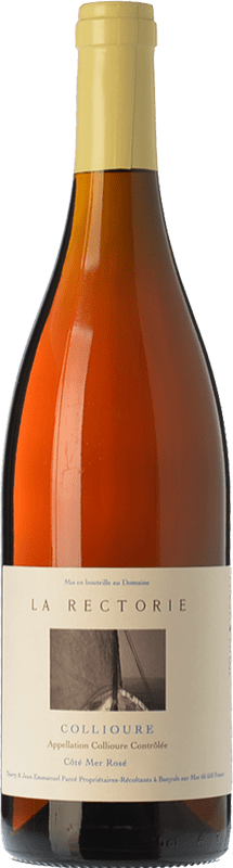 21,95 € Free Shipping | Rosé wine Domaine de La Rectorie Côté Mer Rosé A.O.C. Collioure Languedoc-Roussillon France Syrah, Grenache, Carignan Bottle 75 cl