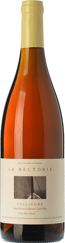 19,95 € Бесплатная доставка | Розовое вино La Rectorie Côté Mer Rosé A.O.C. Collioure Лангедок-Руссильон Франция Syrah, Grenache, Carignan бутылка 75 cl