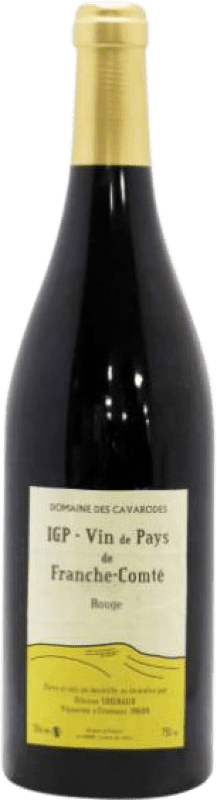 31,95 € Kostenloser Versand | Rotwein Domaine des Cavarodes Comté Rouge I.G.P. Vin de Pays Jura Jura Frankreich Spätburgunder, Bastardo, Gamay, Pinot Meunier, Poulsard Flasche 75 cl