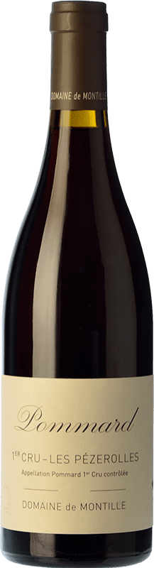168,95 € Free Shipping | Red wine Montille Premier Cru Les Pézerolles Aged A.O.C. Pommard Burgundy France Pinot Black Bottle 75 cl