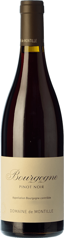 36,95 € Kostenloser Versand | Rotwein Montille Rouge Alterung A.O.C. Bourgogne Burgund Frankreich Spätburgunder Flasche 75 cl