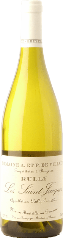23,95 € Envío gratis | Vino blanco Villaine Rully Les Saint-Jacques A.O.C. Bourgogne Borgoña Francia Chardonnay Botella 75 cl
