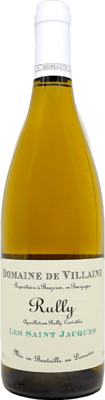 24,95 € Envio grátis | Vinho branco Domaine de Villaine Rully Les Saint-Jacques A.O.C. Bourgogne Borgonha França Chardonnay Garrafa 75 cl