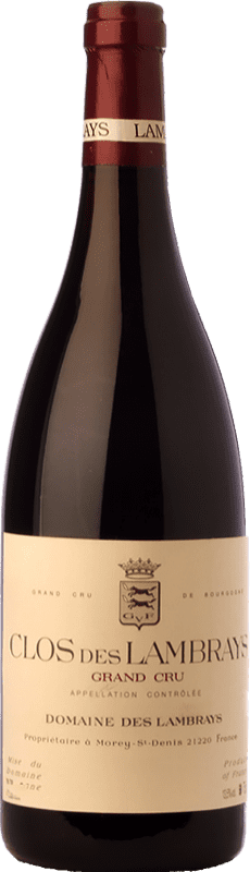 168,95 € Envío gratis | Vino tinto Clos des Lambrays Grand Cru Crianza A.O.C. Bourgogne Borgoña Francia Pinot Negro Botella 75 cl