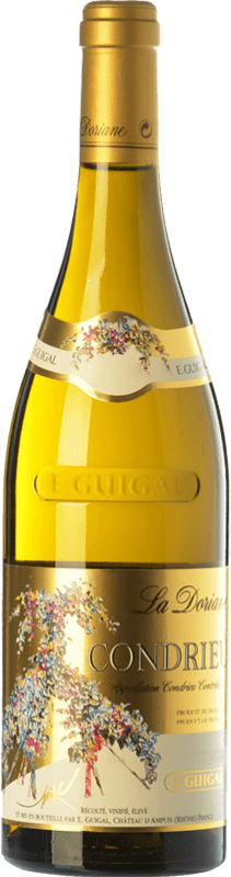 91,95 € Envio grátis | Vinho branco E. Guigal La Doriane Crianza A.O.C. Condrieu Rhône França Viognier Garrafa 75 cl