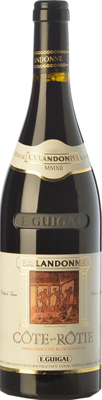 262,95 € Free Shipping | Red wine Domaine E. Guigal La Landonne Aged A.O.C. Côte-Rôtie Rhône France Syrah Bottle 75 cl