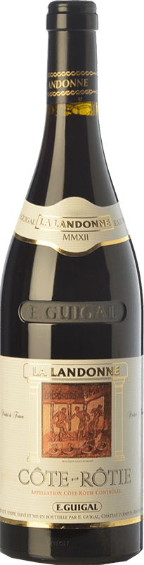 537,95 € Kostenloser Versand | Rotwein Domaine E. Guigal La Landonne Alterung A.O.C. Côte-Rôtie Rhône Frankreich Syrah Flasche 75 cl