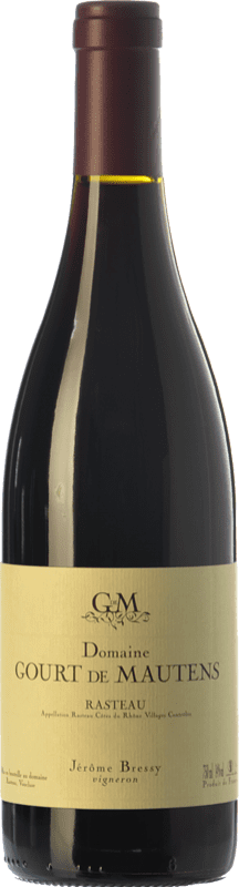 49,95 € Free Shipping | Red wine Gourt de Mautens Aged I.G.P. Vin de Pays Rasteau Provence France Syrah, Grenache, Carignan, Mourvèdre, Cinsault, Counoise Bottle 75 cl