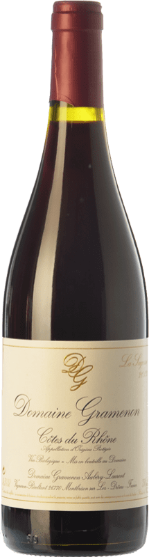 29,95 € 免费送货 | 红酒 Gramenon La Sagesse 岁 A.O.C. Côtes du Rhône 罗纳 法国 Grenache 瓶子 75 cl