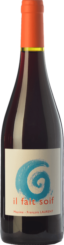 16,95 € Free Shipping | Red Wine Domaine Gramenon Maxime-François Laurent Il Fait Soif Young A.O.C. Côtes du Rhône Rhône France Syrah — Shiraz, Garnacha — Grenache Bottle 75 cl