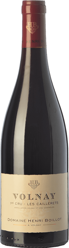 75,95 € Free Shipping | Red wine Domaine Henri Boillot Premier Cru Les Caillerets Crianza 2007 A.O.C. Volnay Burgundy France Pinot Black Bottle 75 cl
