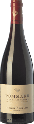 73,95 € Free Shipping | Red wine Domaine Henri Boillot Premier Cru Les Rugiens Crianza 2008 A.O.C. Pommard Burgundy France Pinot Black Bottle 75 cl