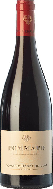 51,95 € Free Shipping | Red wine Henri Boillot Aged A.O.C. Pommard Burgundy France Pinot Black Bottle 75 cl