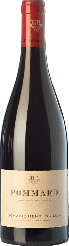 54,95 € Free Shipping | Red wine Henri Boillot Aged A.O.C. Pommard Burgundy France Pinot Black Bottle 75 cl