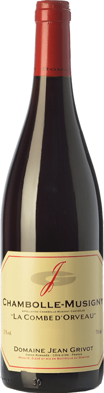 84,95 € Free Shipping | Red wine Domaine Jean Grivot La Combe d'Orveau Crianza A.O.C. Chambolle-Musigny Burgundy France Pinot Black Bottle 75 cl