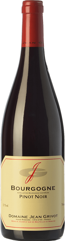 47,95 € Free Shipping | Red Wine Jean Grivot Crianza — Aged A.O.C. Bourgogne Burgundy France Pinot Noir 75 cl