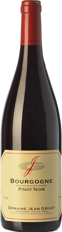 47,95 € Kostenloser Versand | Rotwein Jean Grivot Alterung A.O.C. Bourgogne Burgund Frankreich Spätburgunder Flasche 75 cl