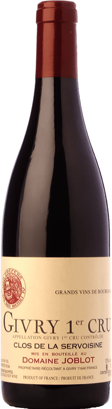35,95 € Envío gratis | Vino tinto Joblot Givry Premier Cru Servoisine Crianza A.O.C. Bourgogne Borgoña Francia Pinot Negro Botella 75 cl