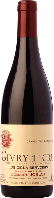 37,95 € 免费送货 | 红酒 Domaine Joblot Servoisine Premier Cru 岁 A.O.C. Givry 勃艮第 法国 Pinot Black 瓶子 75 cl