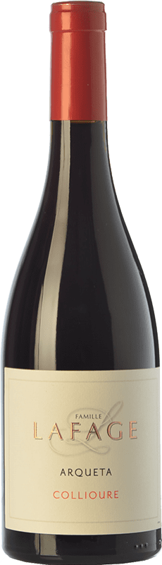 19,95 € 免费送货 | 红酒 Domaine Lafage Arqueta 年轻的 A.O.C. Collioure 朗格多克 - 鲁西荣 法国 Syrah, Grenache, Carignan, Grenache Grey 瓶子 75 cl