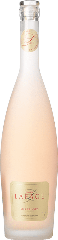 14,95 € Envío gratis | Vino rosado Domaine Lafage Miraflors I.G.P. Vin de Pays Roussillon Roussillon Francia Garnacha, Mourvèdre, Garnacha Gris Botella 75 cl