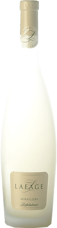 13,95 € Kostenloser Versand | Weißwein Domaine Lafage Miraflors La Fabuleuse Crianza — Kurze Fassreifung I.G.P. Vin de Pays Côtes Catalanes Languedoc-Roussillon Frankreich Garnacha — Grenache, Roussanne, Moscato — Muskateller, Viognier, Vermentino 75 cl