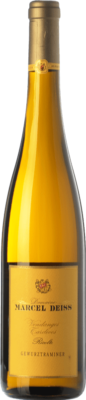 67,95 € Free Shipping | White wine Marcel Deiss Vendagnes Tardives A.O.C. Alsace Alsace France Gewürztraminer Bottle 75 cl