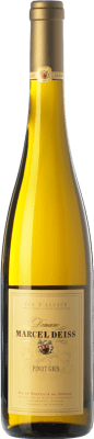 33,95 € Envio grátis | Vinho branco Marcel Deiss A.O.C. Alsace Alsácia França Pinot Cinza Garrafa 75 cl