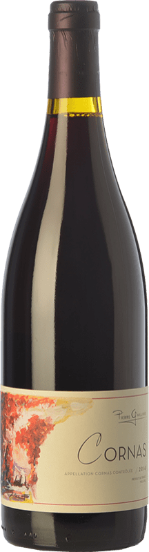 47,95 € Envío gratis | Vino tinto Pierre Gaillard Crianza A.O.C. Cornas Rhône Francia Syrah Botella 75 cl