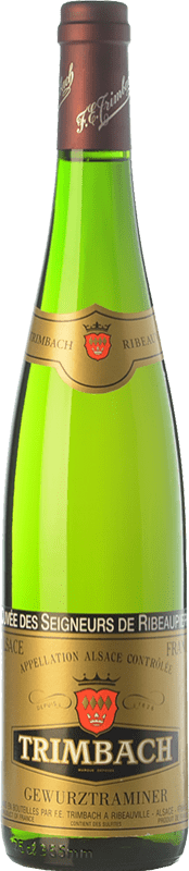 72,95 € Envoi gratuit | Vin Blanc Domaine Trimbach Seigneurs de Ribeaupierre Cuvée A.O.C. Alsace Alsace France Gewürztraminer 75 cl