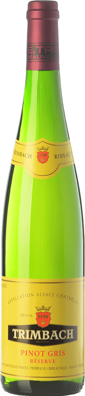 29,95 € Envío gratis | Vino blanco Domaine Trimbach Reserva A.O.C. Alsace Alsace Francia Pinot Gris Botella 75 cl