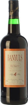 17,95 € Бесплатная доставка | Крепленое вино Vial Magnères Tradition 4 Ans A.O.C. Banyuls Лангедок-Руссильон Франция Syrah, Grenache, Carignan бутылка 75 cl