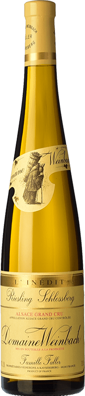 86,95 € Spedizione Gratuita | Vino bianco Weinbach Schlossberg Ste Catherine L'Inédit Crianza A.O.C. Alsace Alsazia Francia Riesling Bottiglia 75 cl