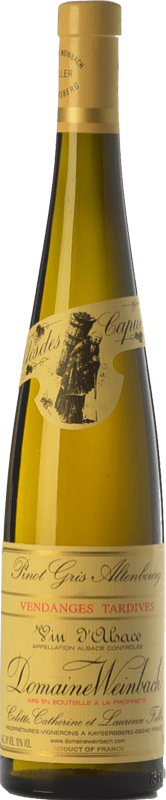 99,95 € Envio grátis | Vinho branco Weinbach Vendanges Tardives Crianza A.O.C. Alsace Alsácia França Pinot Cinza Garrafa 75 cl