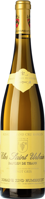 129,95 € Envío gratis | Vino Blanco Zind Humbrecht Clos Saint Urbain Crianza A.O.C. Alsace Alsace Francia Pinot Gris Eco — Ecológico 75 cl