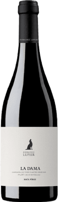 33,95 € Free Shipping | Red wine Lupier La Dama Crianza D.O. Navarra Navarre Spain Grenache Bottle 75 cl