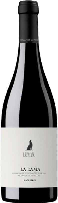 33,95 € Free Shipping | Red wine Lupier La Dama Crianza D.O. Navarra Navarre Spain Grenache Bottle 75 cl