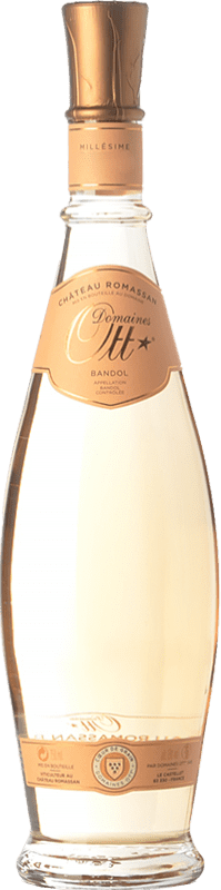 51,95 € Kostenloser Versand | Rosé-Wein Ott Château Romassan Coeur de Grain A.O.C. Bandol Provence Frankreich Grenache, Mourvèdre, Cinsault Flasche 75 cl