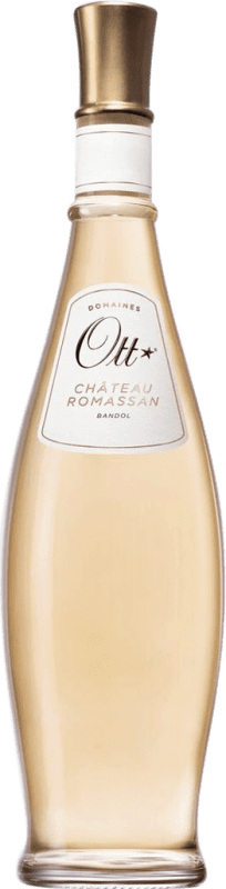 53,95 € 免费送货 | 玫瑰酒 Domaines Ott Château Romassan Coeur de Grain A.O.C. Bandol 普罗旺斯 法国 Grenache, Mourvèdre, Cinsault 瓶子 75 cl