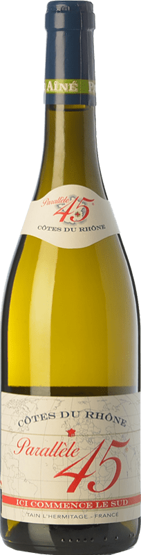 11,95 € Envoi gratuit | Vin Blanc Paul Jaboulet Aîné Parallèle 45 Crianza I.G.P. Vin de Pays Rhône Rhône France Garnacha — Grenache, Viognier, Marsanne, Bourboulenc Bouteille 75 cl
